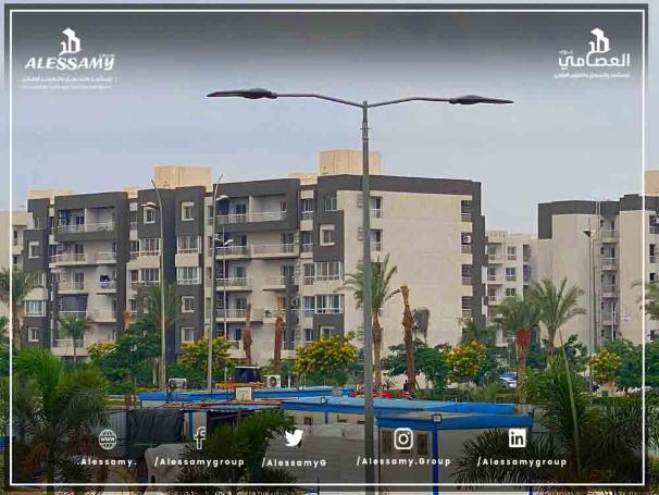 شقه للبيع بتقسيط علي5سنوات بمدينتي 82متر في الb12